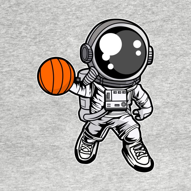 Astronaut Basketball by ArtisticParadigms